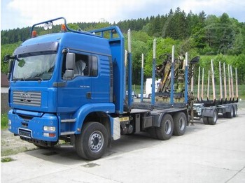 MAN TGA 33.480 6x4 BB lesák - Skogsvagn