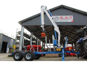 Skogsvagn Scandic ST10D-SC83-Funk-Radantrieb Black Bruin