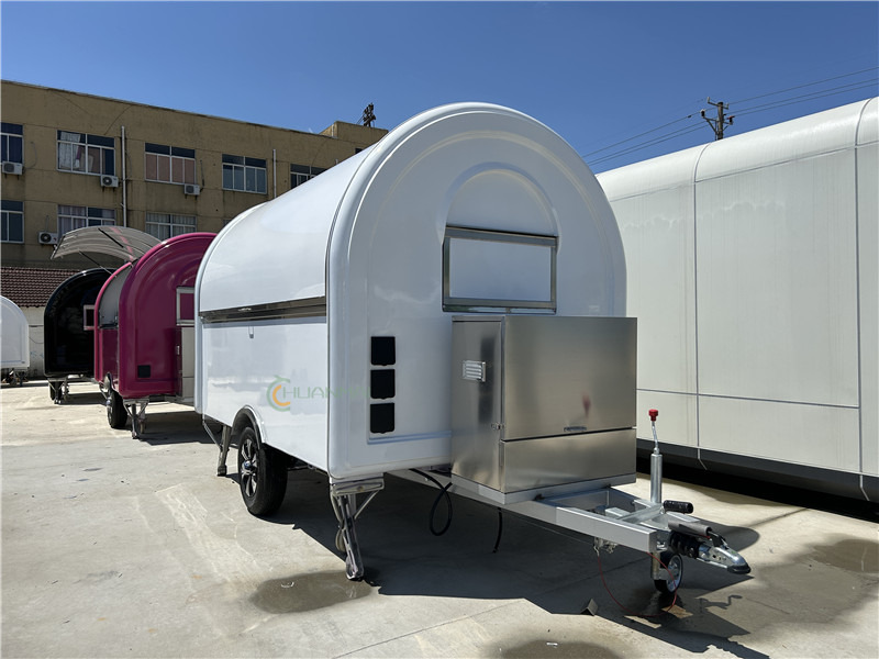 Ny Försäljningsvagn COC food truck,food trailer,catering trailer, food cart: bild 3