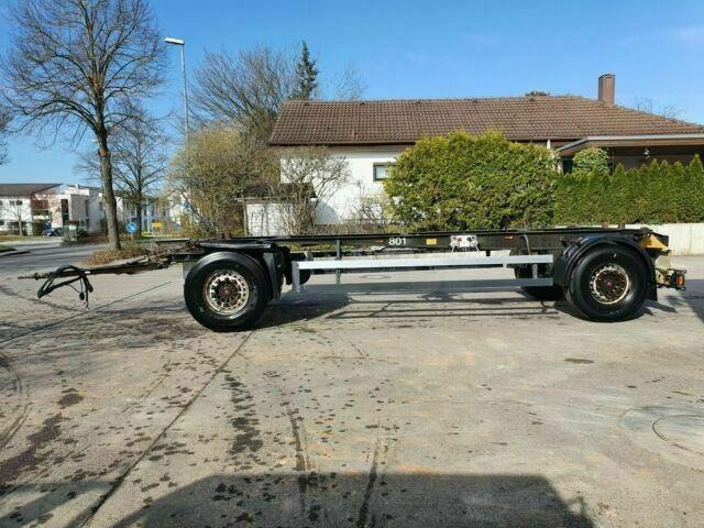 Chassi trailer Schmitz Cargobull 4 x Lafette Standard elox/verzinkt TÜV NEU! 4 x Lafette Standard elox/verzinkt TÜV NEU!