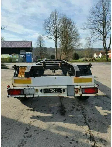 Chassi trailer Schmitz Cargobull 4 x Lafette Standard elox/verzinkt TÜV NEU! 4 x Lafette Standard elox/verzinkt TÜV NEU!