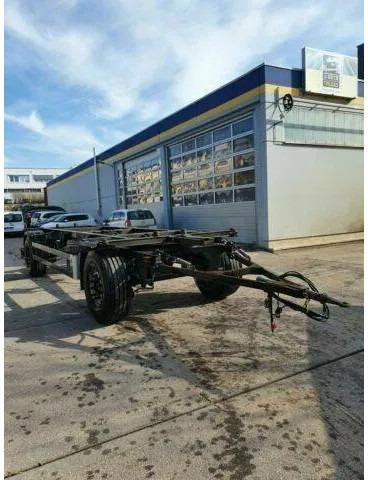 Chassi trailer Schmitz Cargobull 4 x Lafette Standard elox/verzinkt TÜV NEU! 4 x Lafette Standard elox/verzinkt TÜV NEU!