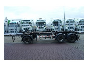 Groenewegen 20ft container trailer 20 CCA-9-18 - Containersläp/ Växelflaksläp