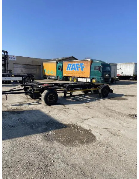 Containersläp/ Växelflaksläp Kögel Lafette JUMBO Drehschemel Lafette 1m Abstellhöhe