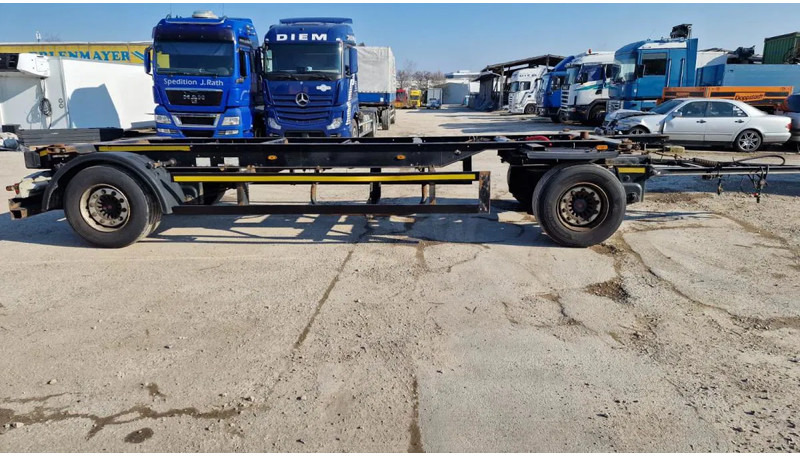 Containersläp/ Växelflaksläp Kögel Lafette JUMBO Drehschemel Lafette 1m Abstellhöhe