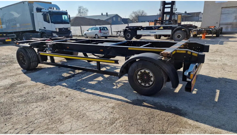 Containersläp/ Växelflaksläp Kögel Lafette JUMBO Drehschemel Lafette 1m Abstellhöhe