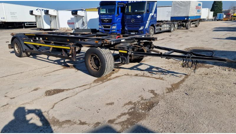 Containersläp/ Växelflaksläp Kögel Lafette JUMBO Drehschemel Lafette 1m Abstellhöhe
