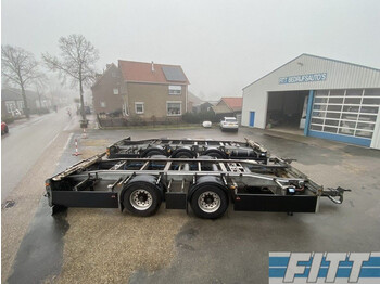 Trias Trias 2ass container ahw wipcar, ev LZV - Containersläp/ Växelflaksläp