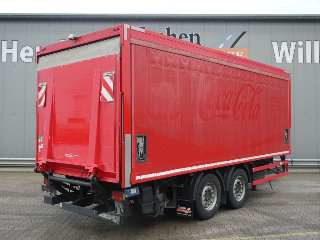 Dryckestransport trailer Spier ZGL 290 | Dautel-LBW 2,00to*Schiebegardine*50mm