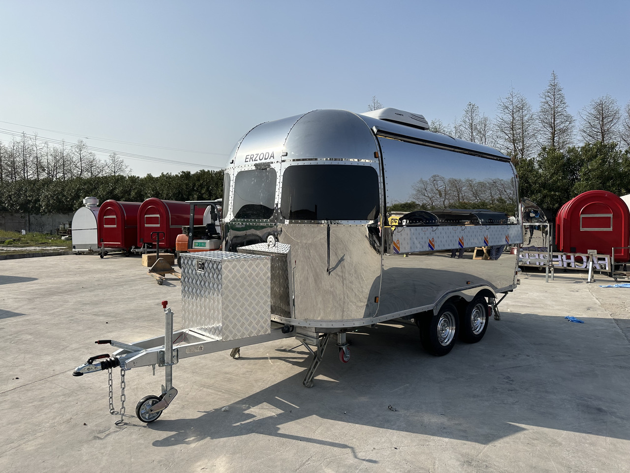 Ny Försäljningsvagn ERZODA Verkaufsanhänger  Catering trailer ETM-2: bild 7