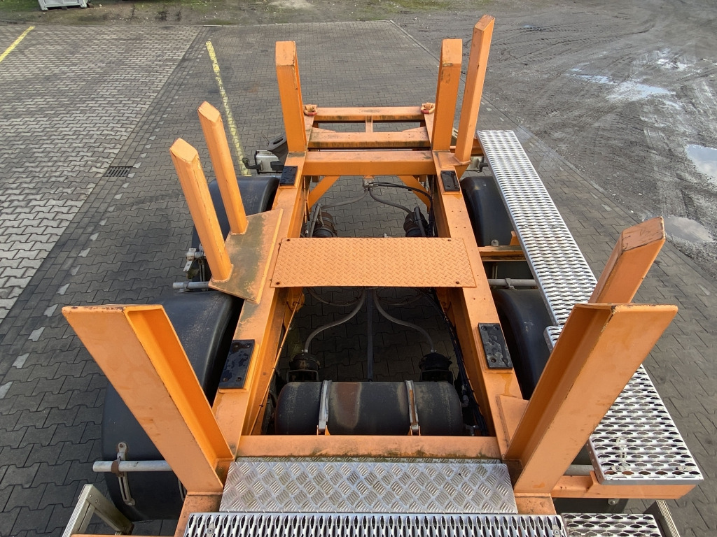 Flaksläp Eggers ZX 18E / für Ballastgewichte