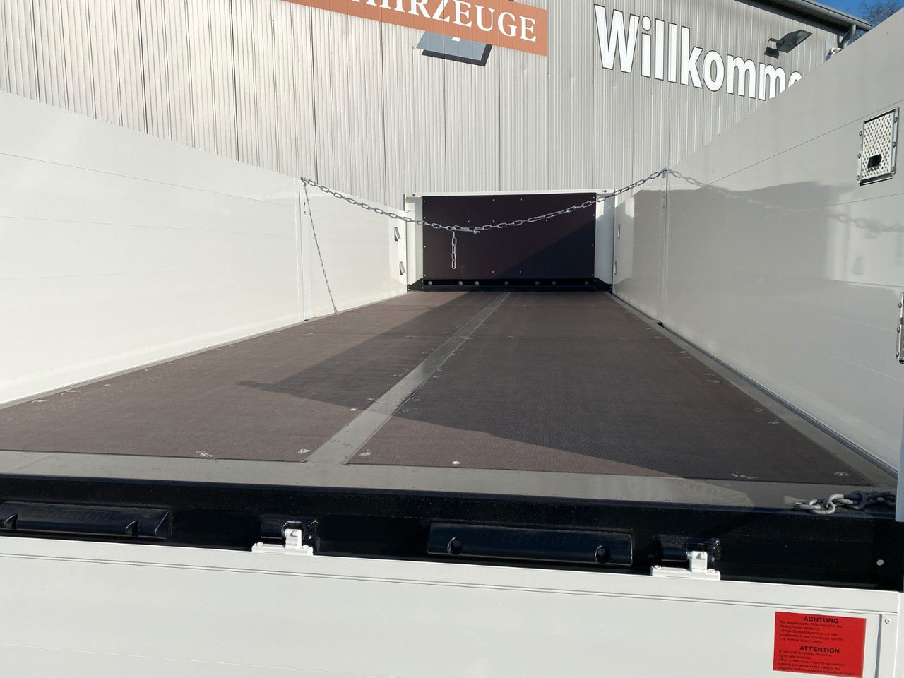 Flaksläp Krone AZP 18*NEW*|Pritsche*7100mm Länge*BPW*Multi-Lock