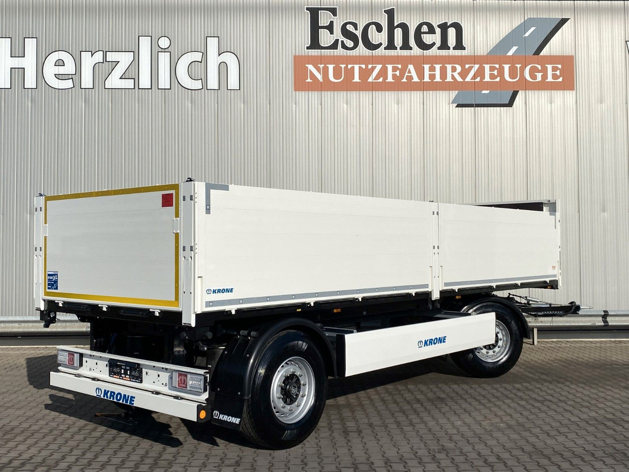 Flaksläp Krone AZP 18*NEW*|Pritsche*7100mm Länge*BPW*Multi-Lock