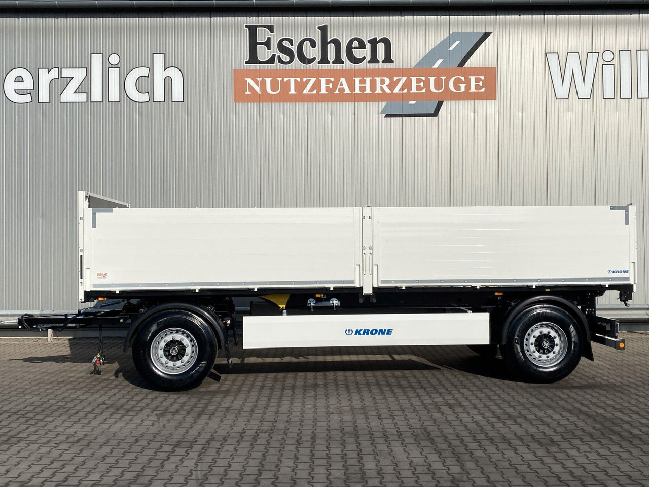 Flaksläp Krone AZP 18*NEW*|Pritsche*7100mm Länge*BPW*Multi-Lock