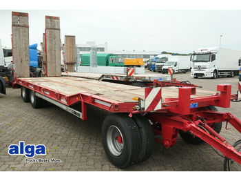 Låg lastare trailer Goldhofer TU 3-24/80/Rampen/30 t./9,2 m. lang/NL: 24 t.!: bild 1