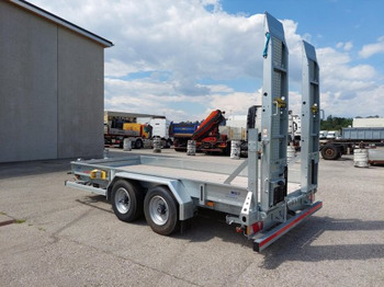 Ny Låg lastare trailer för transportering tunga maskiner HUMBAUR HS115020 BS Zentralachsanhänger mit Auffahrrampen, Verzinkt,: bild 2