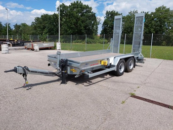 Ny Låg lastare trailer för transportering tunga maskiner HUMBAUR HS115020 BS Zentralachsanhänger mit Auffahrrampen, Verzinkt,: bild 3