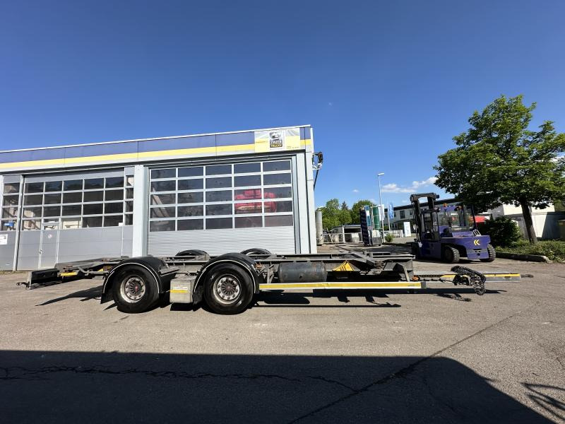 Släp H&W 4 x Tandem Lafette MEGA verzinkt Mitnahmestapl. 7.82 m