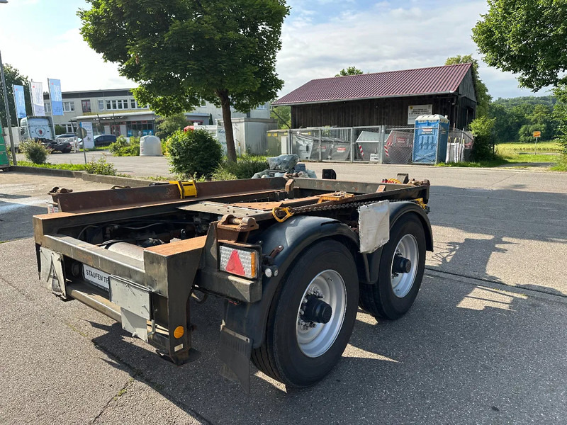 Släp Huffermann 2 x HTM 13 2-Achs Tandem Absetzanhänger 13to