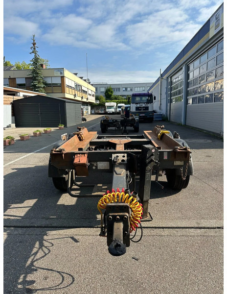 Släp Huffermann 2 x HTM 13 2-Achs Tandem Absetzanhänger 13to