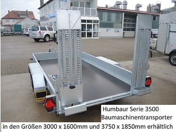 Ny Släp Humbaur - HS253718 Baumaschinentransporter mit Auffahrbohlen: bild 1