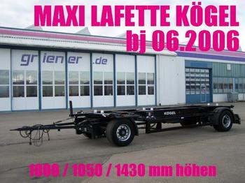 Containersläp/ Växelflaksläp Kögel AWE 18 LAFETTE MAXI 1000 / 1430 mm höhe: bild 1