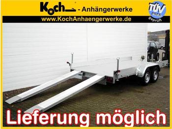 8 Autotrailer AMT 2500 180x407cm 2,5t - Låg lastare trailer
