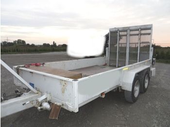 Blomenröhr Durchfahrtieflader mit Auffahrrampen  - Låg lastare trailer