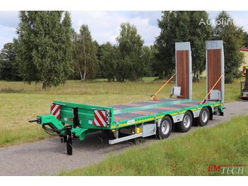 EMTECH SERIA PNP model 3.PNP-S-1N (NH1) - Przyczepa TRIDEM oś Nadążna - Låg lastare trailer