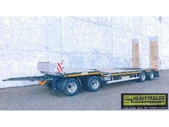 Låg lastare trailer FAYMONVILLE Maxtrailer 4(2+2)-Achs-Anhänger mit hydr. Rampen