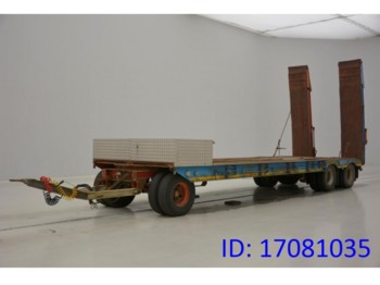 GHEYSEN&VERPOORT LOWBED Drawbar trailer - Låg lastare trailer