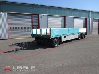 Gergen-Jung T2 MA 24 Tieflader / Plattform / Mulden Anhänger  - Låg lastare trailer