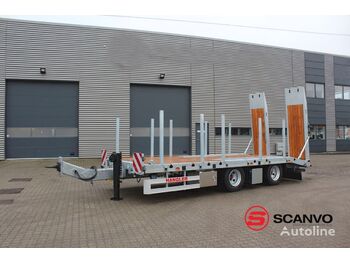 HANGLER 21 tons m. containerlåse - Låg lastare trailer