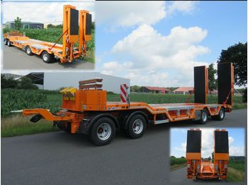 HRD 4-Achs Maschinentieflader Anhänger  - Låg lastare trailer