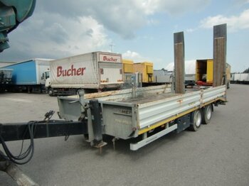 Humer Tandemanhänger, Baggertransport TTH 14 - Låg lastare trailer