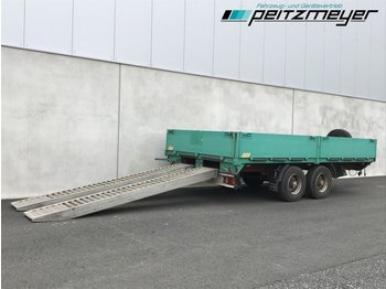  KRUKENMEIER Tandemanhänger ZPP80 mit Einschieberampen - Låg lastare trailer