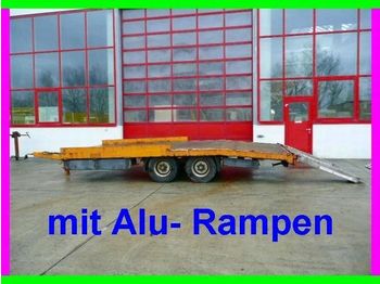 Kempf Tandemtieflader mit Alu  Rampen - Låg lastare trailer