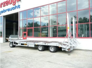 Möslein 3 Achs Tieflader mit Verbreiterung 3 m, Neufahrzeug - Låg lastare trailer