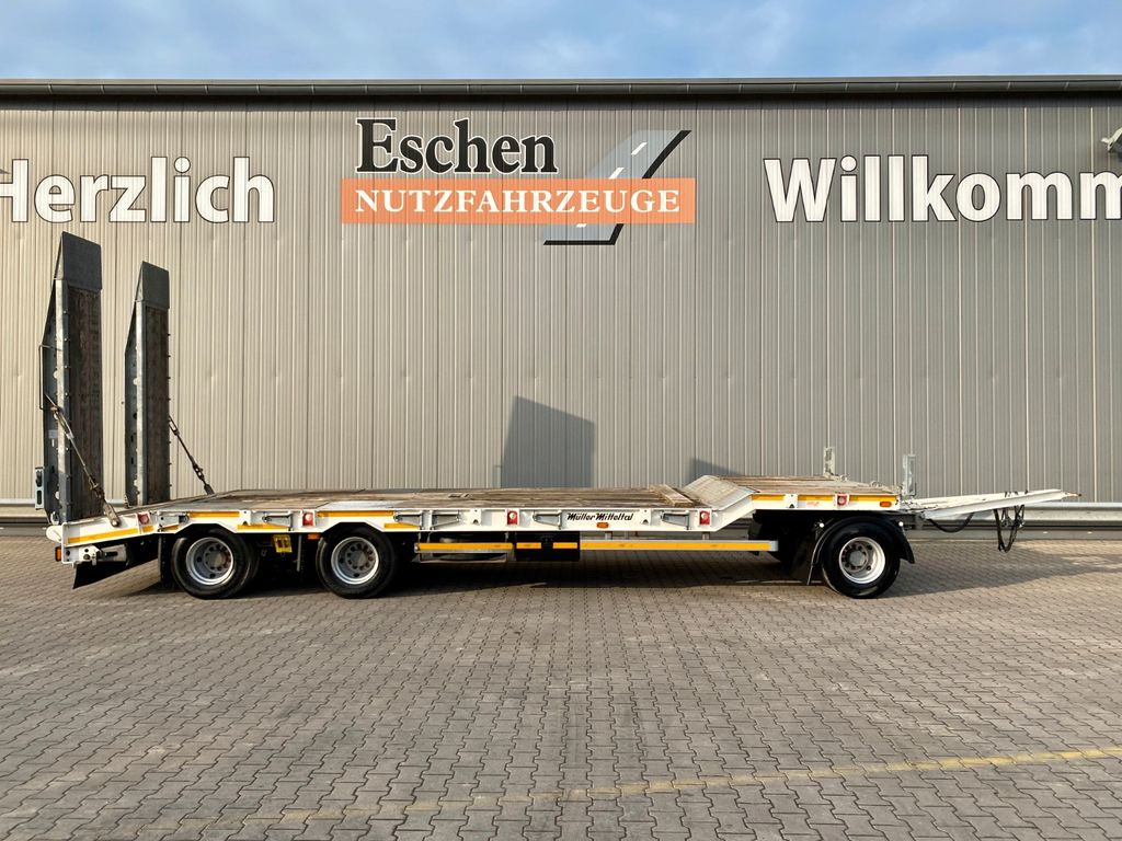 Låg lastare trailer Müller-Mitteltal T3 Profi 30,0|Verzinkt*Verbreiterbar*40mm*Rampen