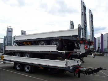 Saxas Maschinentransporter / Tieflader - Låg lastare trailer