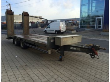 Trax TRAX aanhanger /2 assen / hydraulische rampen - Låg lastare trailer