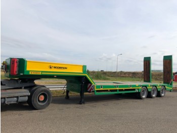 scorpion 54 Ton Triple Axle Semi Lowboy - Låg lastare trailer