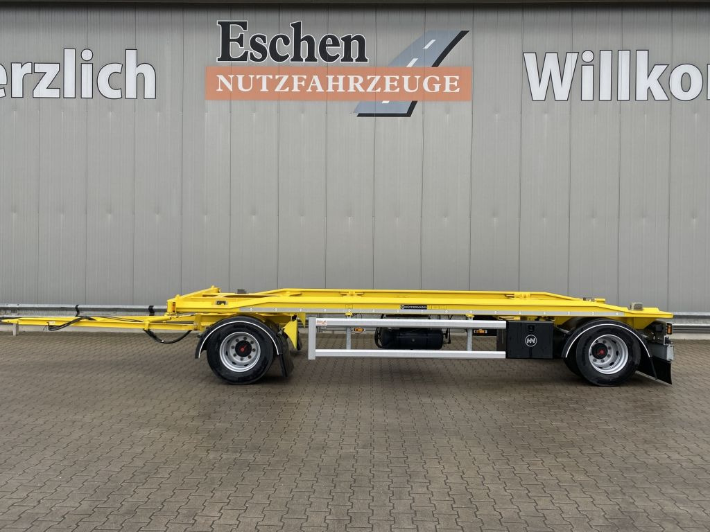 Lastväxlarsläp/ Liftdumpersläp Hüffermann HAR 18.65 L | 50mm*SAF*4x Verriegelung*Trommel