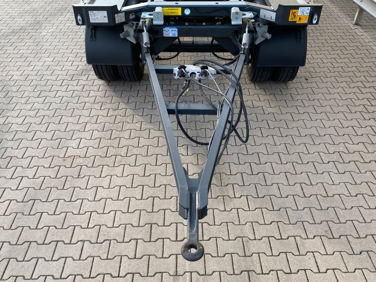 Lastväxlarsläp/ Liftdumpersläp Meiller MG 18 ZO 5,4 | NEU*Werkzeugkasten