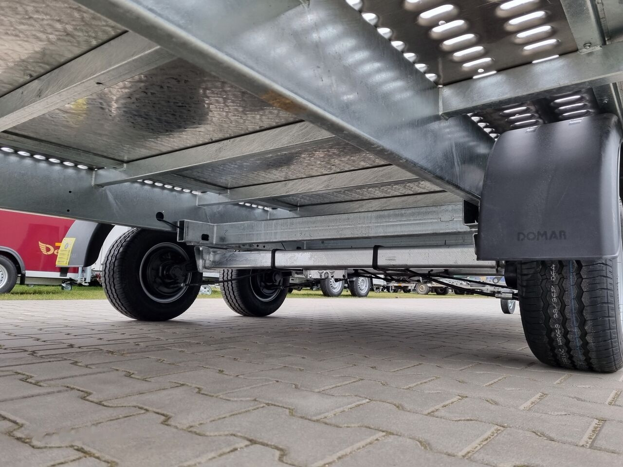 Ny Biltransportsläp Lorries PLI-27 4521 car platform trailer 450x210 cm laweta: bild 25