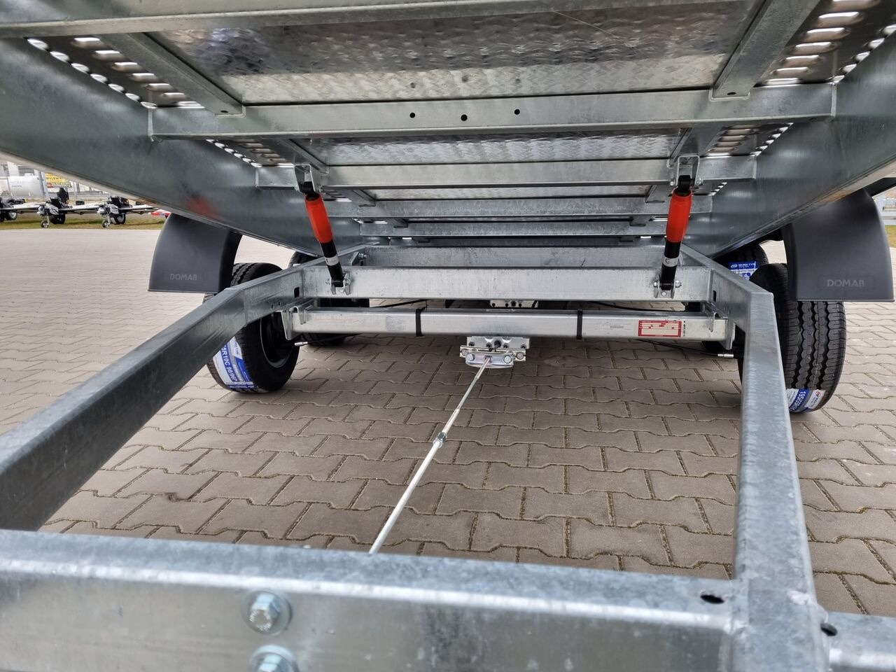 Ny Biltransportsläp Lorries PLI-27 4521 car platform trailer 450x210 cm laweta: bild 28