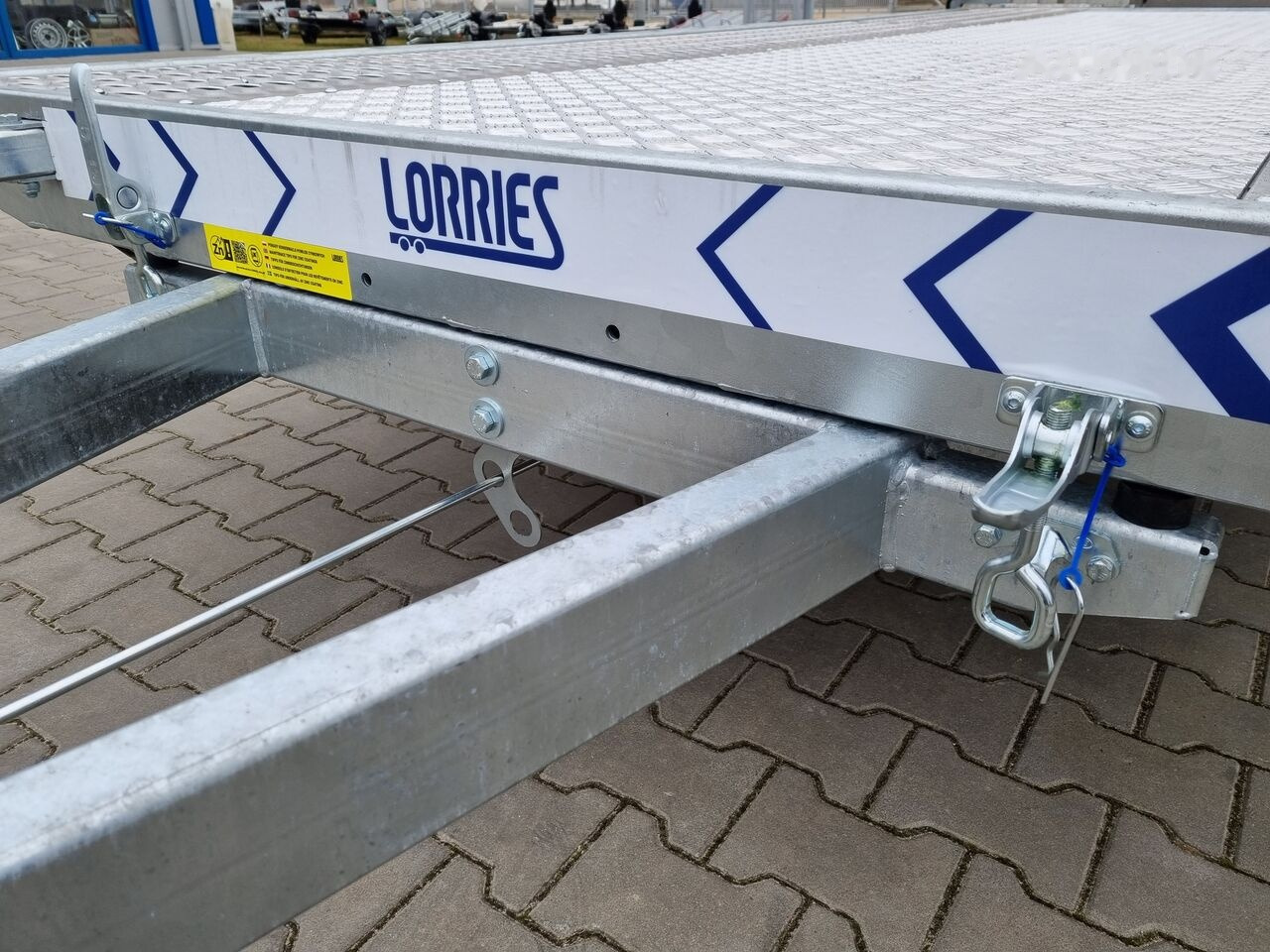 Ny Biltransportsläp Lorries PLI-27 4521 car platform trailer 450x210 cm laweta: bild 15