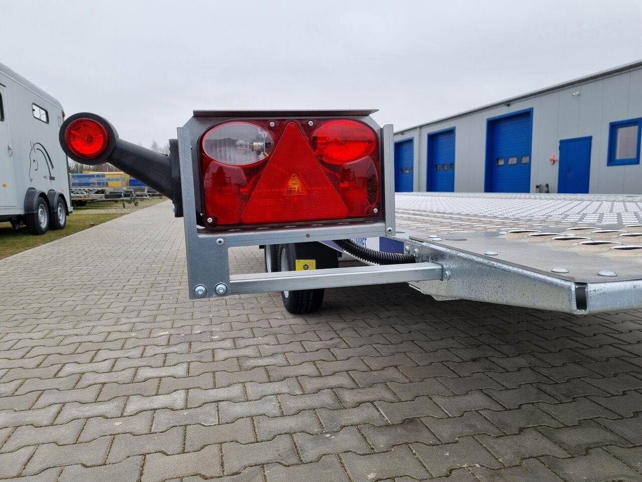 Ny Biltransportsläp Lorries PLI-27 4521 car platform trailer 450x210 cm laweta: bild 21