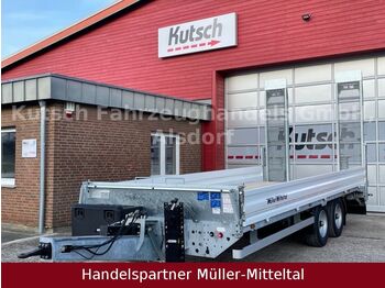 Ny Låg lastare trailer Müller-Mitteltal ETÜ-TA-R 11,9 Tieflader,verzinkt, Gitterrostramp: bild 1
