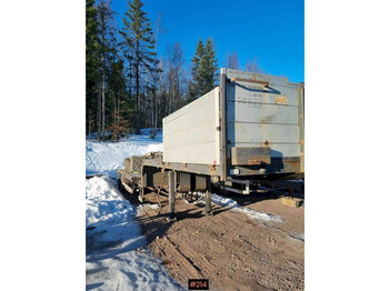 Släp Nor-Slep Semi trailer with 3,5 m extension.